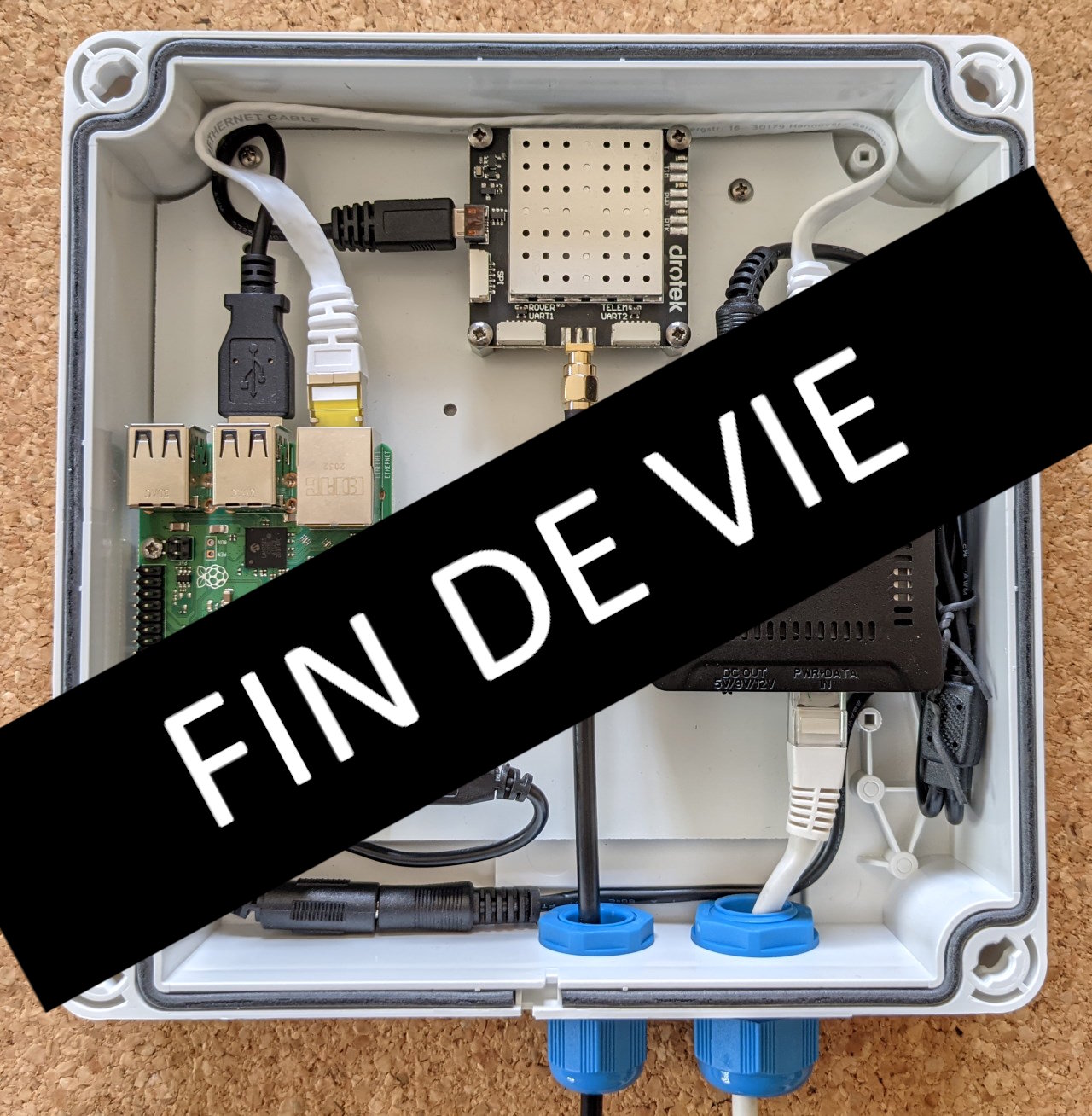 Kit station de base GNSS F9P